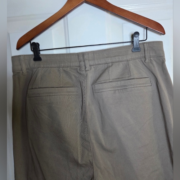 DEMOCRACY Pants Womens Size 16W Brown Chino "AB" Solution NWT - Picture 7 of 12